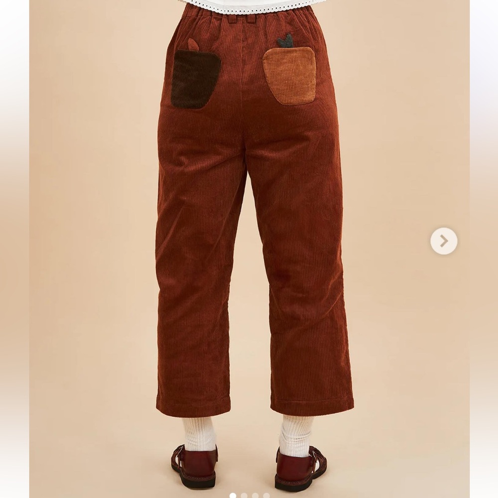 Kina & Tam Apple Cheeks Corduroy Pants